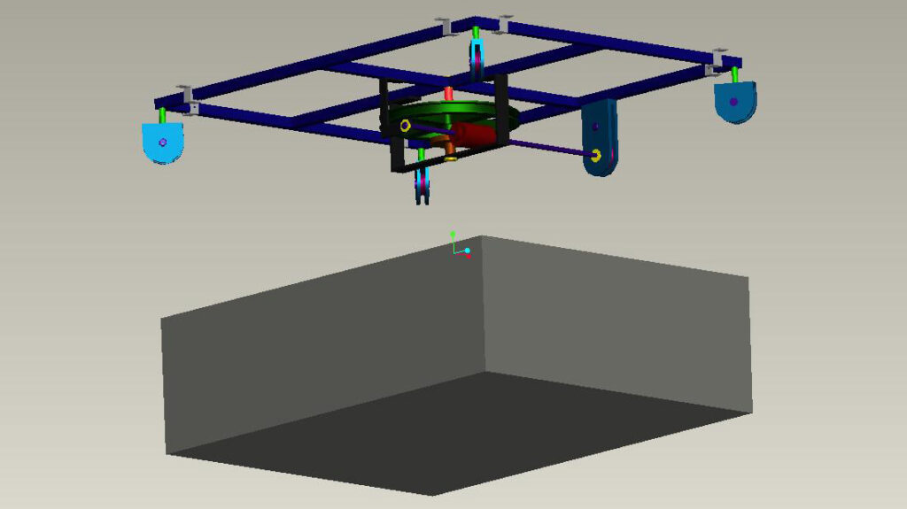 Ceiling Shelving Design