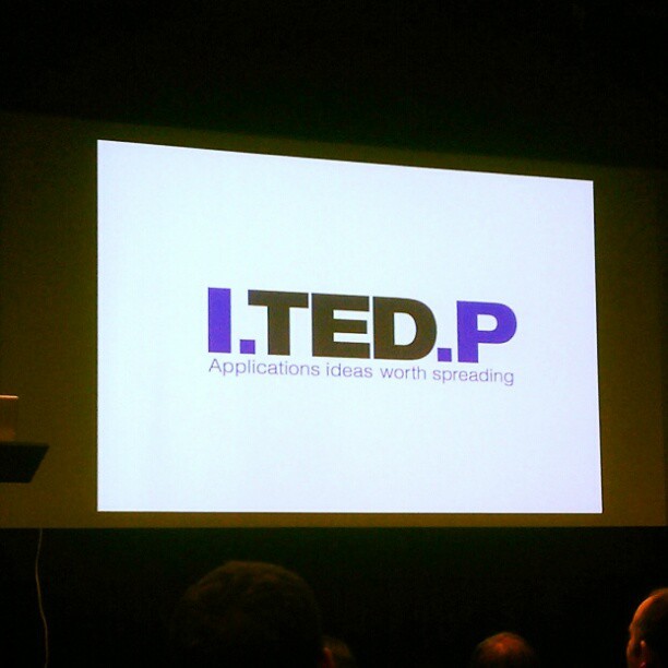I.TED.P projection in lecture hall